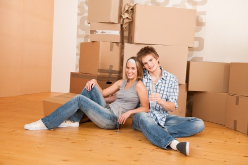Illustration representing essential cookies on a removals website