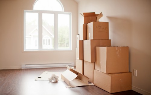 Efficient commercial relocation setup in Battersea workspace