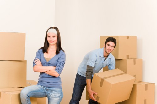Household furniture collection in a Battersea home