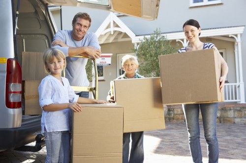 Careful furniture handling during a same day relocation in Battersea