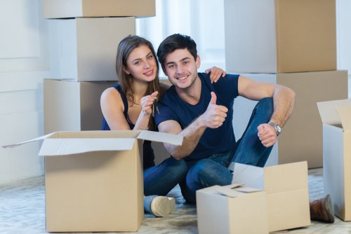 Sustainable removals operation with recycling and reuse focus in Battersea