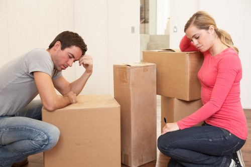 Professional movers handling house removals in Battersea