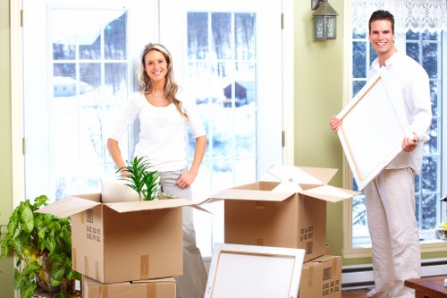 Man and van service loading furniture in Battersea