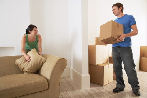 Local transfer station handling sorted removals waste and recyclable materials